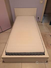 Letto singolo MALM Ikea bianco