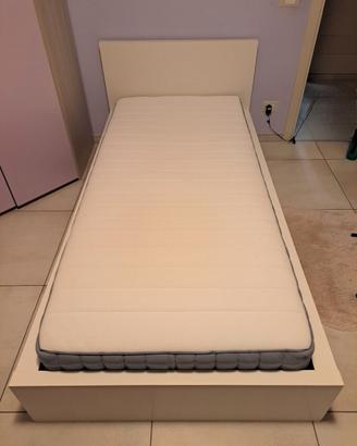 Letto singolo MALM Ikea bianco