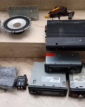 stereo casse amplificatore 