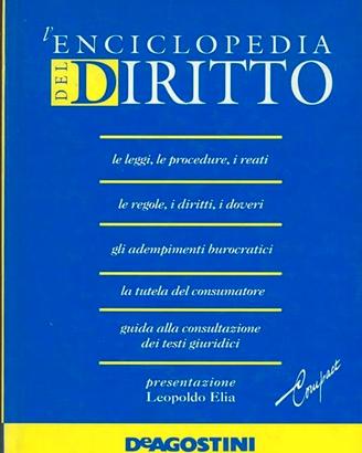 L'Enciclopedia del diritto