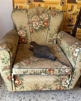 Poltrona letto singola vintage – anni ’60/’70