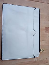 borsa a bustina bianca Pull & bear