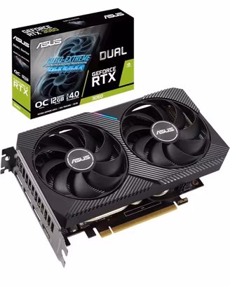 ASUS Dual GeForce RTX 3060 V2 OC 12GB GDDR6