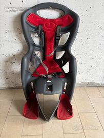 Seggiolino posteriore bici per bambini con attacco