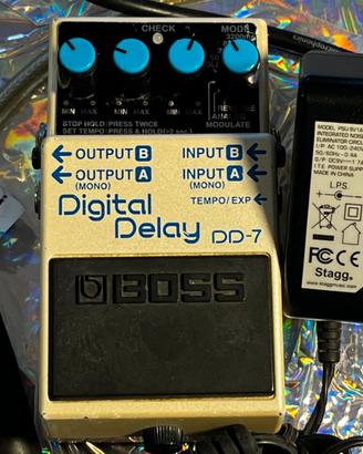 Boss DD-7 Pedale Delay | Tap Tempo + Looper