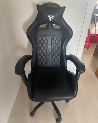 Sedia Gaming iTek Rhombus PF10 ergonomica reclinab