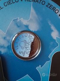 MONETA 5€ RENATO ZERO - IL CIELO - 2025-