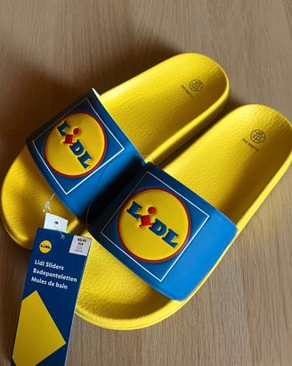 CIABATTE PANTOFOLE LIDL ORIGINALI