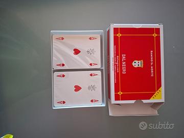Carte da gioco Ramino " Dal Negro" - nuove