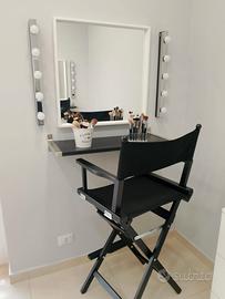 Sedia trucco postazione make up