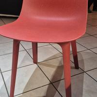 6 sedie ikea odger amaranto