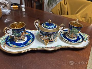 Set caffe tête-à-tête - capodimonte