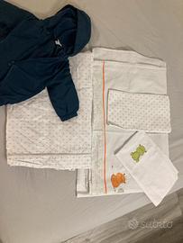 Lenzuola lettino bambini
