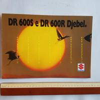 Suzuki DR 600 - DR 600 DJEBEL depliant originale