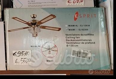 ventilatore senza luce