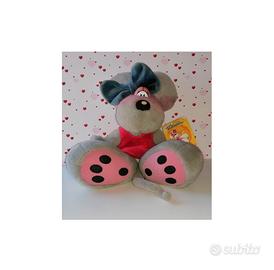 Diddlina peluche grigia 30 cm Depesche vintage