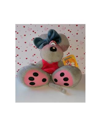 Diddlina peluche grigia 30 cm Depesche vintage