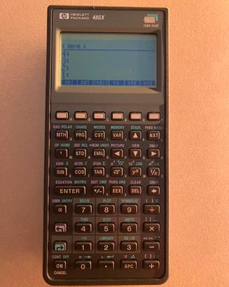 HP 48GX + HP F1201A interface Kit to DOS/Widows