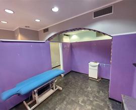 Negozio fronte strada con wc e cantina