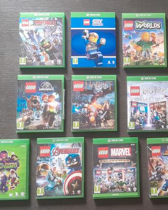 Lotto di 10 giochi LEGO originali per Xbox One