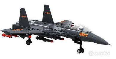 Set mattoncini Aeroplano SU-33 Flanker-D