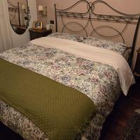 Letto ferro battuto Giusti Portos più rete