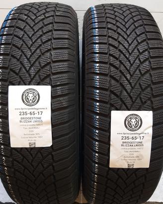 2 GOMME 235 65 17 BRIDGESTONE A64572