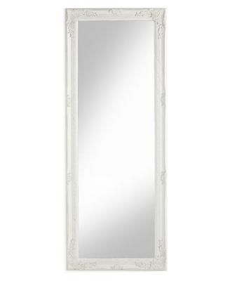 Specchio shabby chic Corinne bianca “Baroni Home”