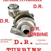 Turbina TURBO Ricostruita VL36 VL38 Abarth Grande