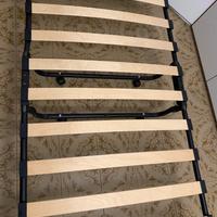 Lettino d’emergenza doghe in legno – una piazza