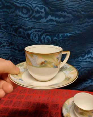 Servizio X2 Tazze Porcellana Monoyama Century Bone