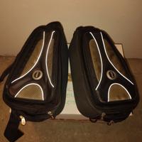 Coppia borse laterali x moto Givi