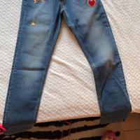Pantaloni/jeans firmati da bambina  dai 8/12 anni
