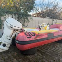 Gommone completo di motore