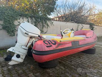 Gommone completo di motore