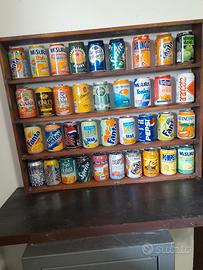 Collezione di lattine dal 1990 al 2005