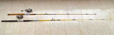 Canne da pesca vintage