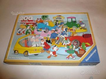 4 Puzzle ravensburger anni 80