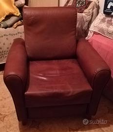 Poltrone in ecopelle usate poco Arredamento e Casalinghi In