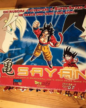 gioco in scatola dragon ball sayan