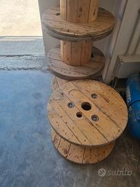 Bobine in legno diametro 60