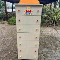 Cassettiera cameretta AZUR