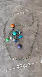 Collana lunga donna da novantadue centimetri a cat