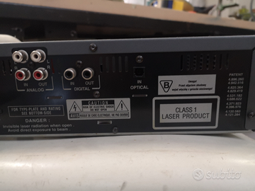 Masterizzatore esterno lp audio cassette e altro