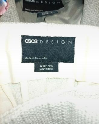 Pantalone uomo elegante tg S marca ASOS