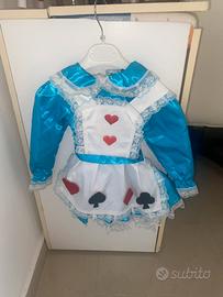 Vestito di carnevale alice bimba