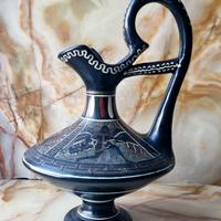 Eco di Hellas -antico vaso greco Olpe,fatto a mano