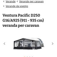 veranda x roulotte Ventura d250