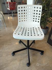  sedia ufficio con ruote 