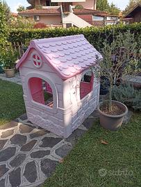 casetta per bambini rosa